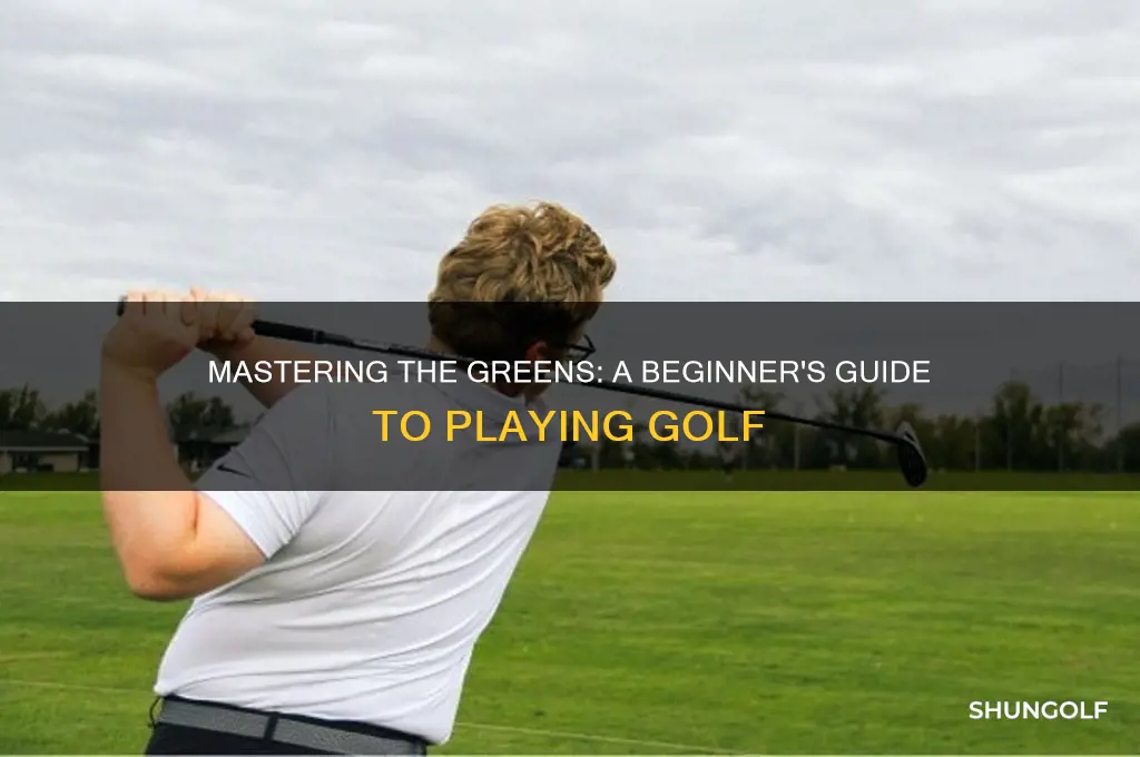 how ro play golf