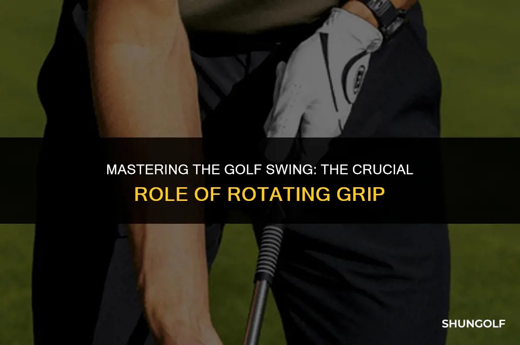 how rotating grip impacts golf shots