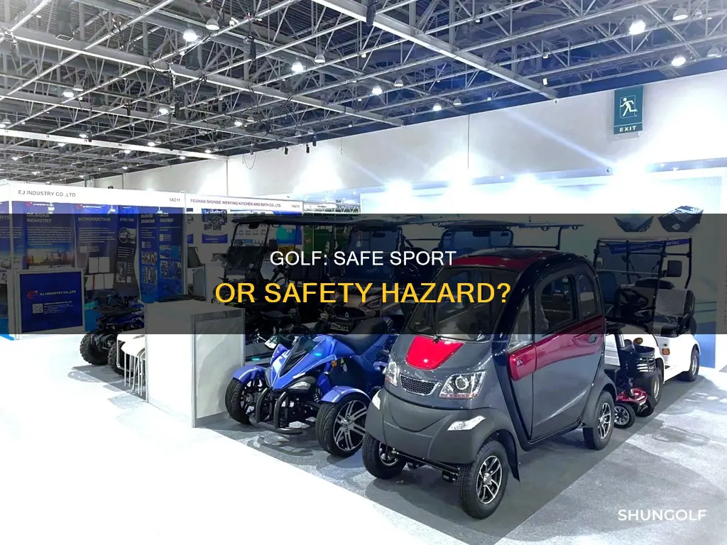 how safe is golf