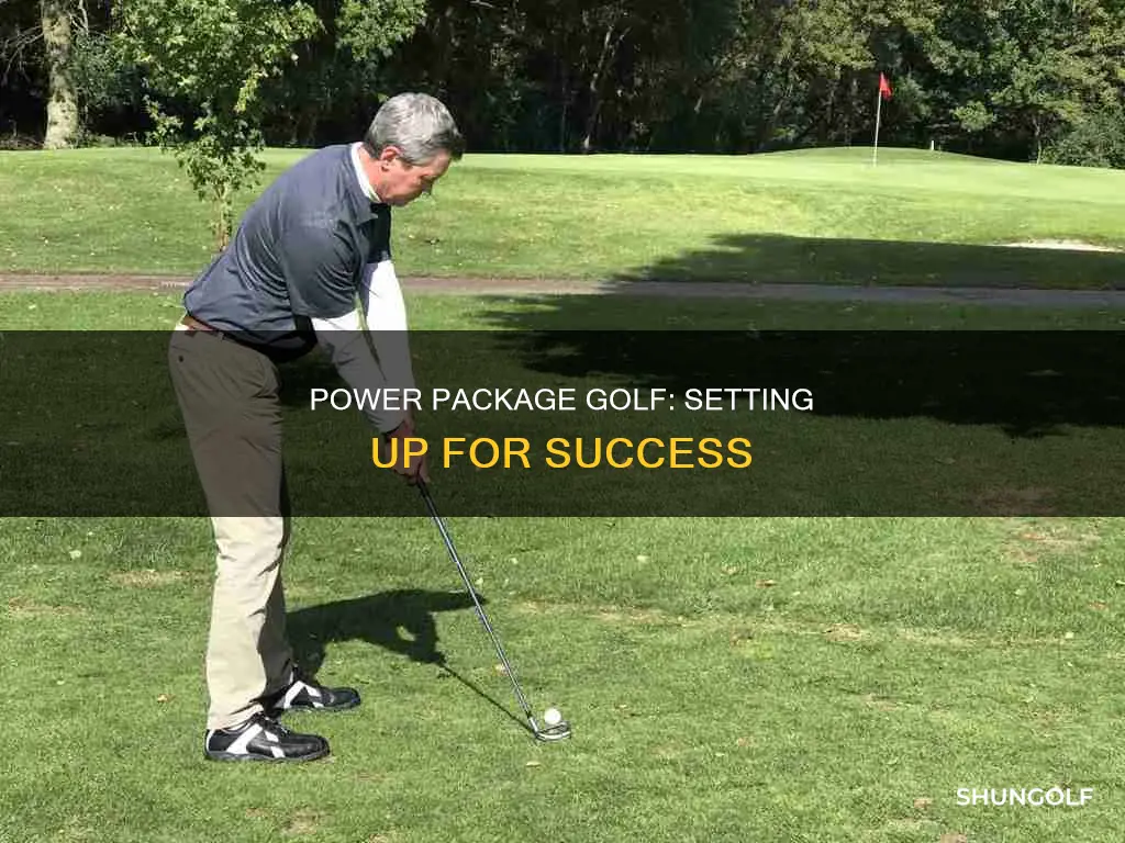 how setup power package golf