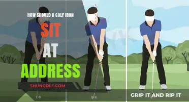Mastering Your Golf Stance: How Should a Golf Iron Sit at Address?