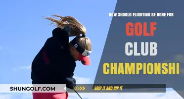 Mastering Flighting Strategies for a Fair Golf Club Championship