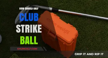 Mastering the Perfect Golf Swing: How to Strike the Ball with Precision