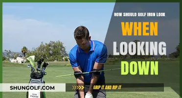 Perfect Golf Iron Alignment: What to See When Looking Down