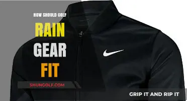 Golf Rain Gear: Fit for Stormy Weather