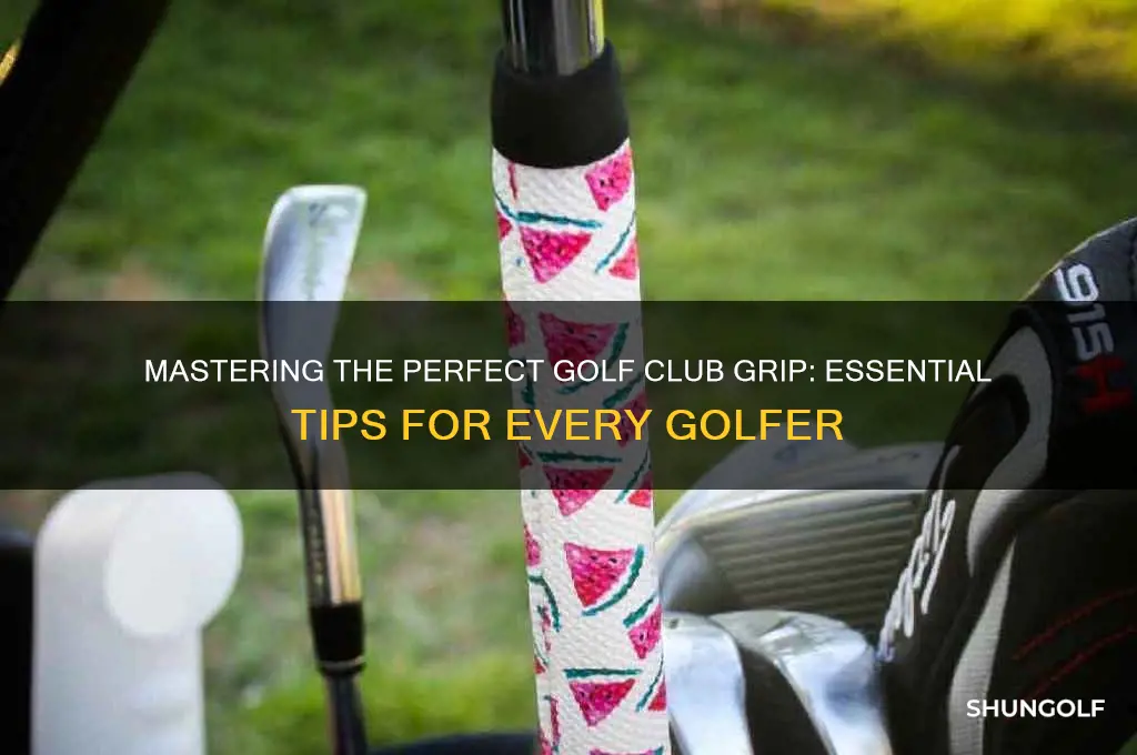 how should i grip a golf club