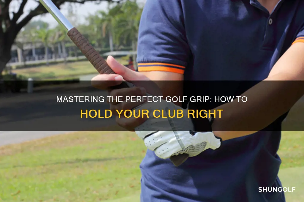 how should i hold a golf club