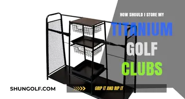 Proper Titanium Golf Club Storage Tips for Longevity and Performance