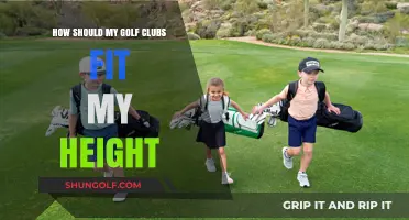 Perfect Golf Club Fit: Height-Based Guide for Optimal Performance