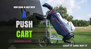 Golf with a Push Cart: Is It Slowing Down Your Game?