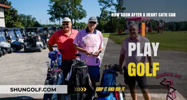 Post-Heart Cath Golf: When Can You Safely Tee Off Again?