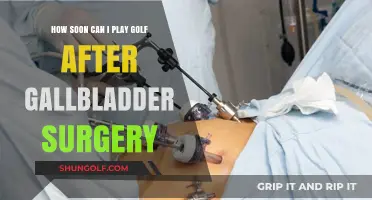 Golf After Gallbladder Surgery: Safe Recovery Timeline for Players