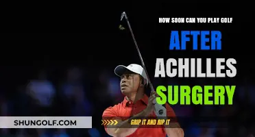 Recovering from Achilles Surgery: When Can You Return to Golf?