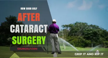 Golfing After Cataract Surgery: How Soon is Safe?