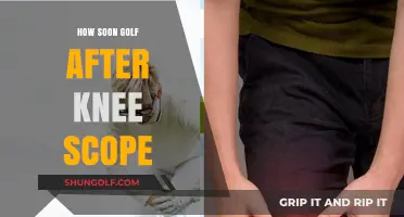 Golfing After Knee Scope: How Soon is Safe?