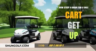 Golf Cart Climbing Power: Maximum Grade Ascent Explained