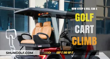 Golf Cart Climbing Power: Maximum Hill Gradient Explained