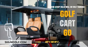Steep Hill Climbing: 48-Volt Yamaha Golf Cart Performance Guide