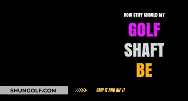 Finding the Perfect Flex: A Guide to Golf Shaft Stiffness