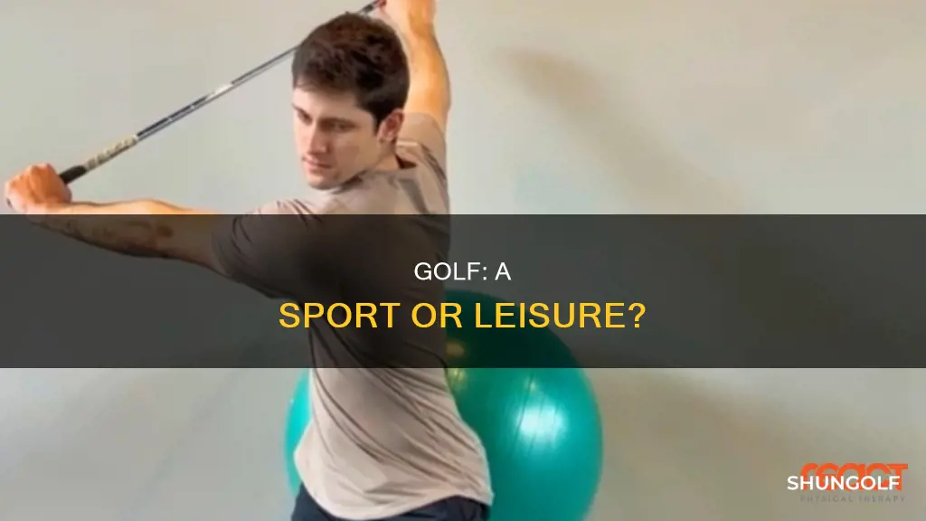 how strenuous is golf