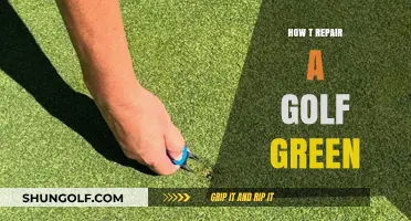 Repairing Your Golf Green: A Step-by-Step Guide