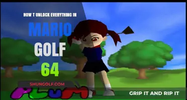 Mastering Mario Golf 64: Unlock All Characters & Courses Easily