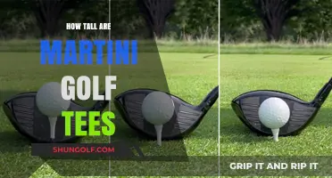 Golf Tees: Martini's Height Advantage
