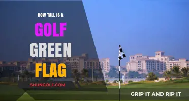 Understanding the Standard Height of a Golf Green Flag