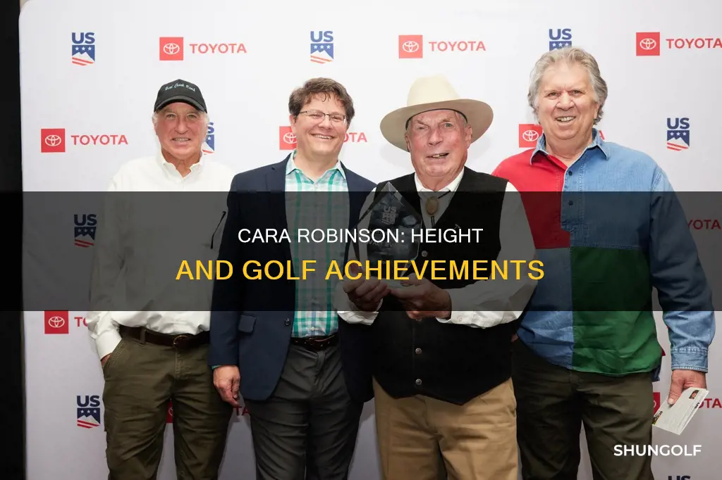 how tall is cara robinson golf