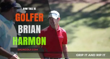 Brian Harmon: Height and Golfing Career