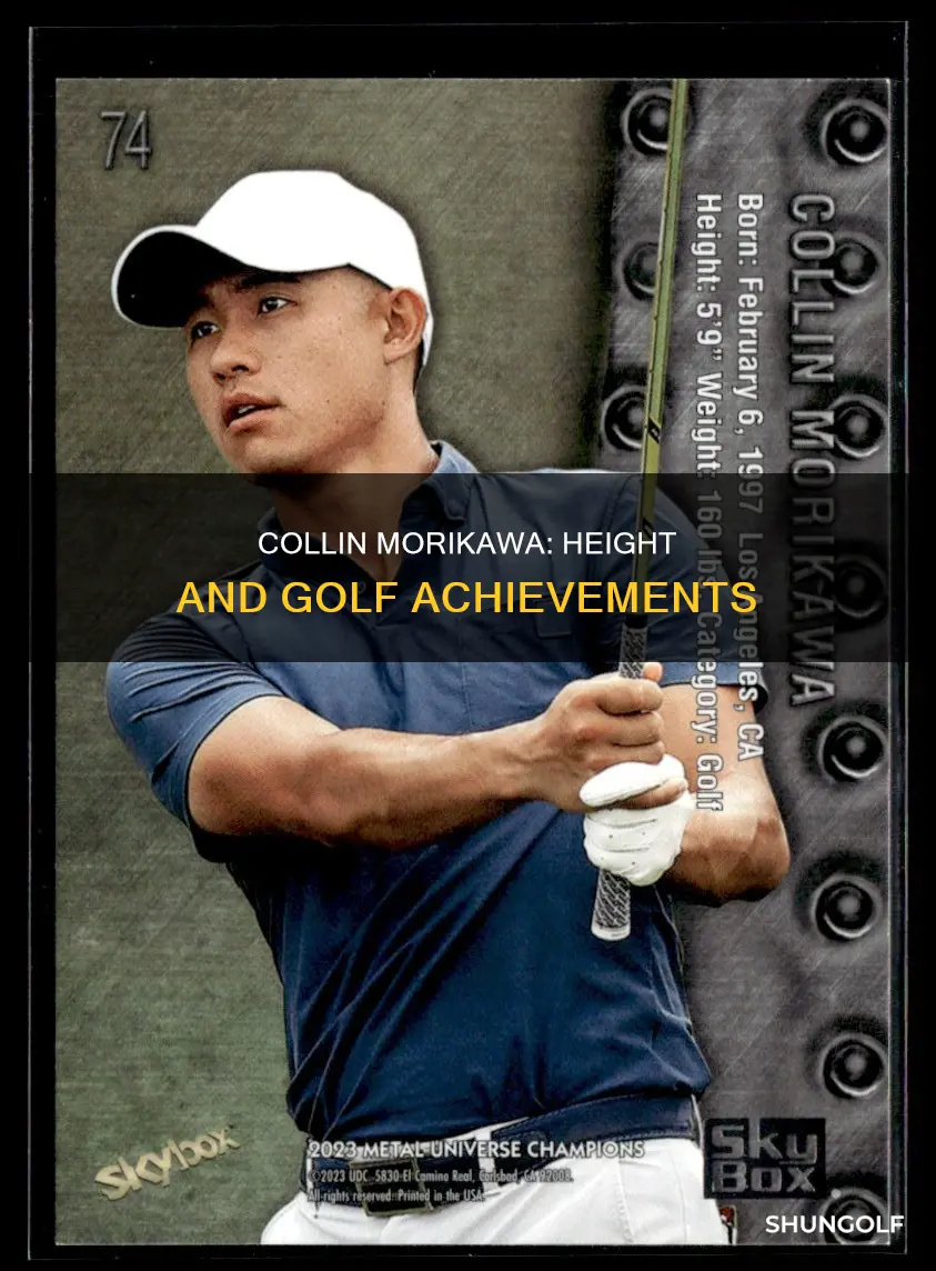 how tall is golfer collin morikawa