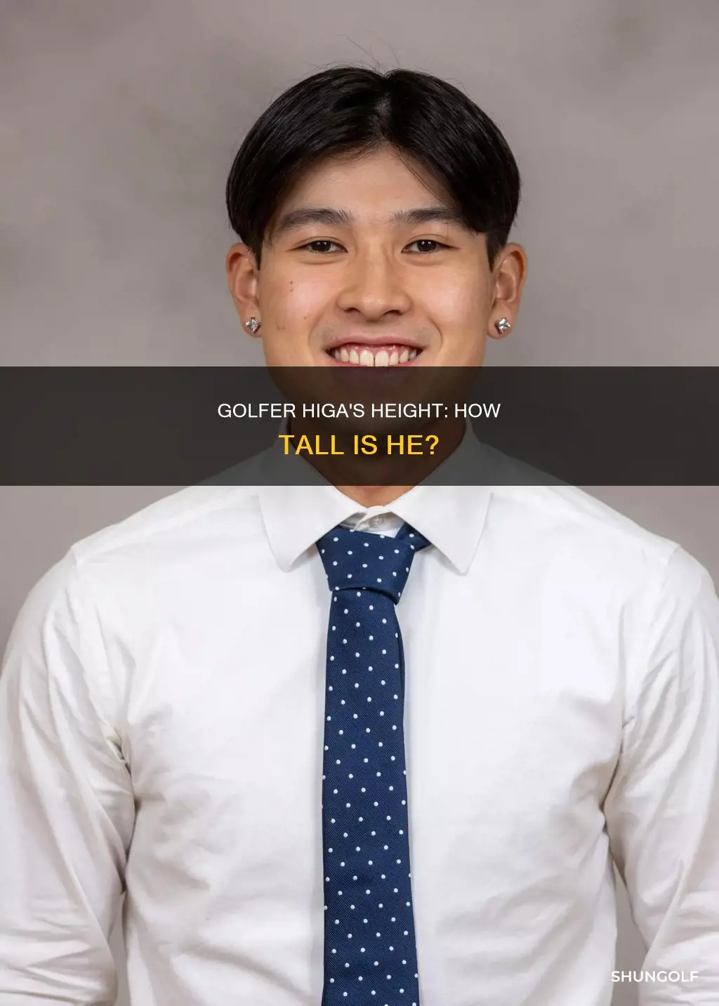 how tall is golfer higa