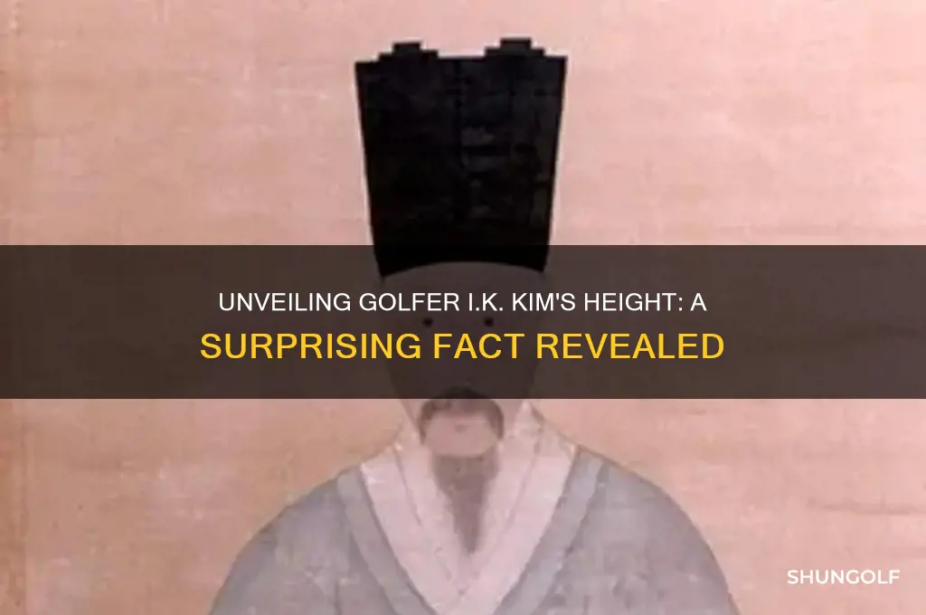 how tall is golfer i-k kim