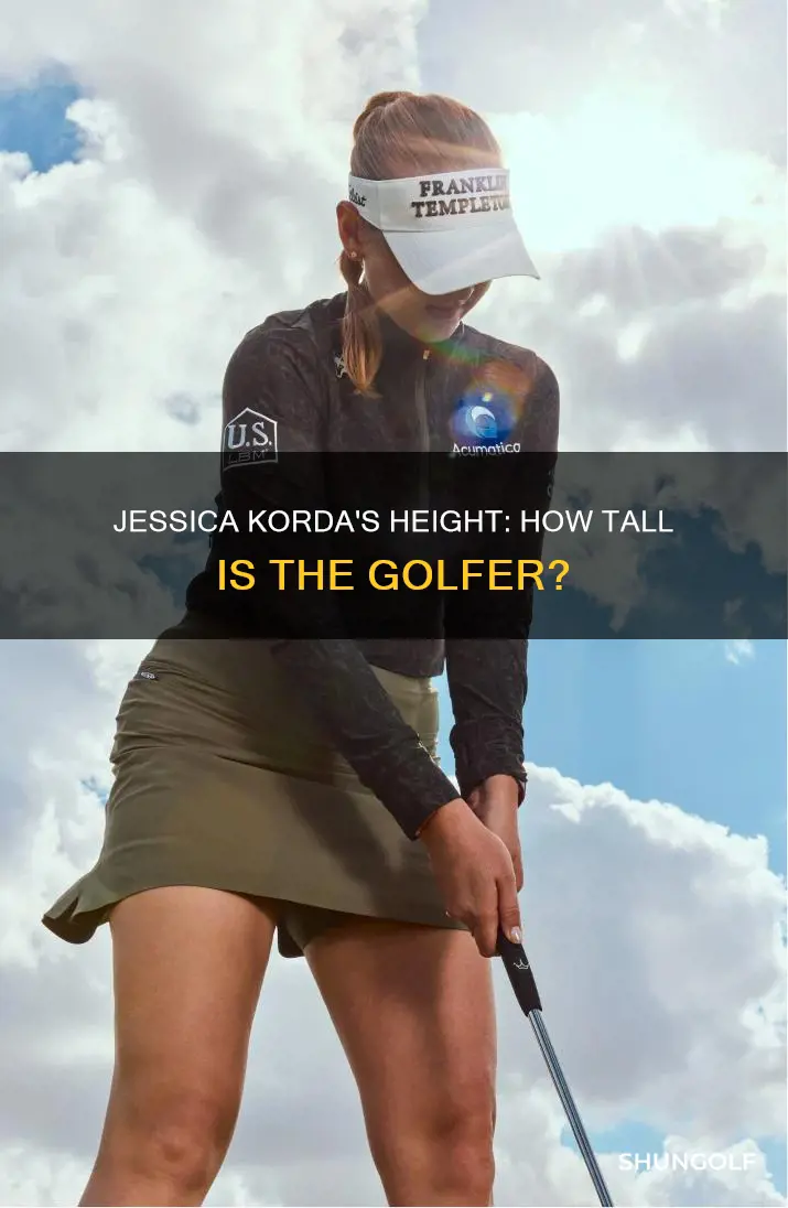 how tall is golfer jessica korda