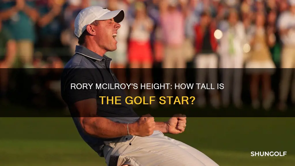 how tall is golfer rory mcilroy