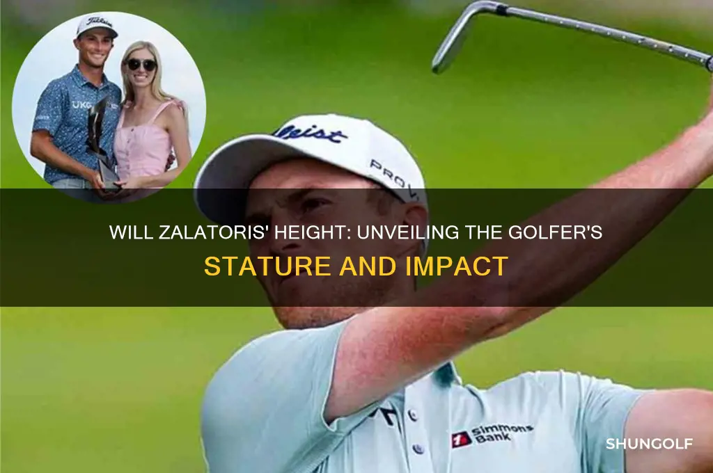 how tall is golfer will zalatoris