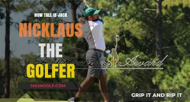 Jack Nicklaus' Height: Unveiling the Golfer's Stature and Legacy
