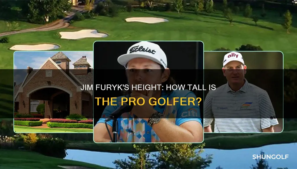 how tall is jim furyk golfer