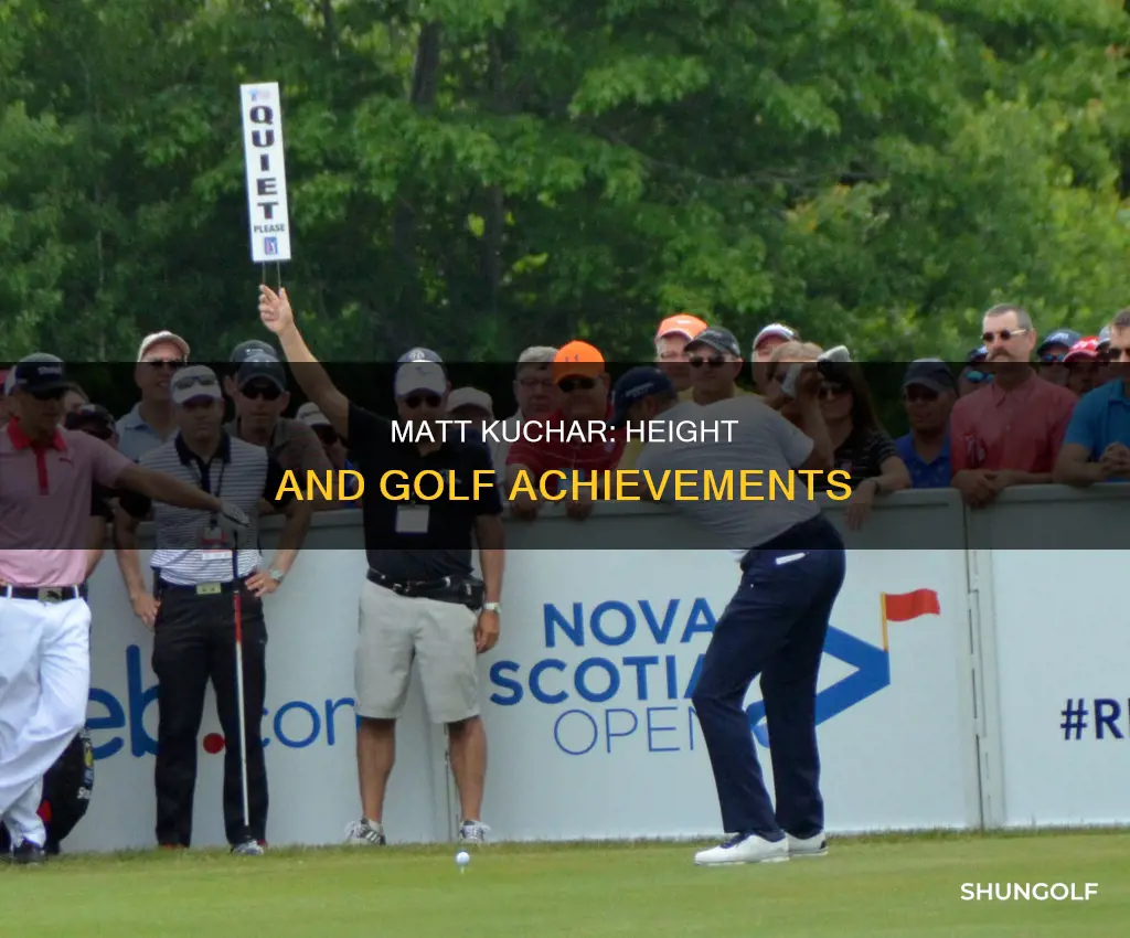 how tall is matt kuchar golfer