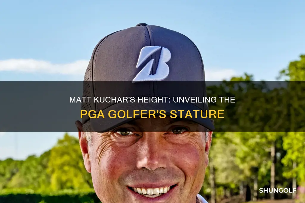 how tall is matt kuchar pga golfer