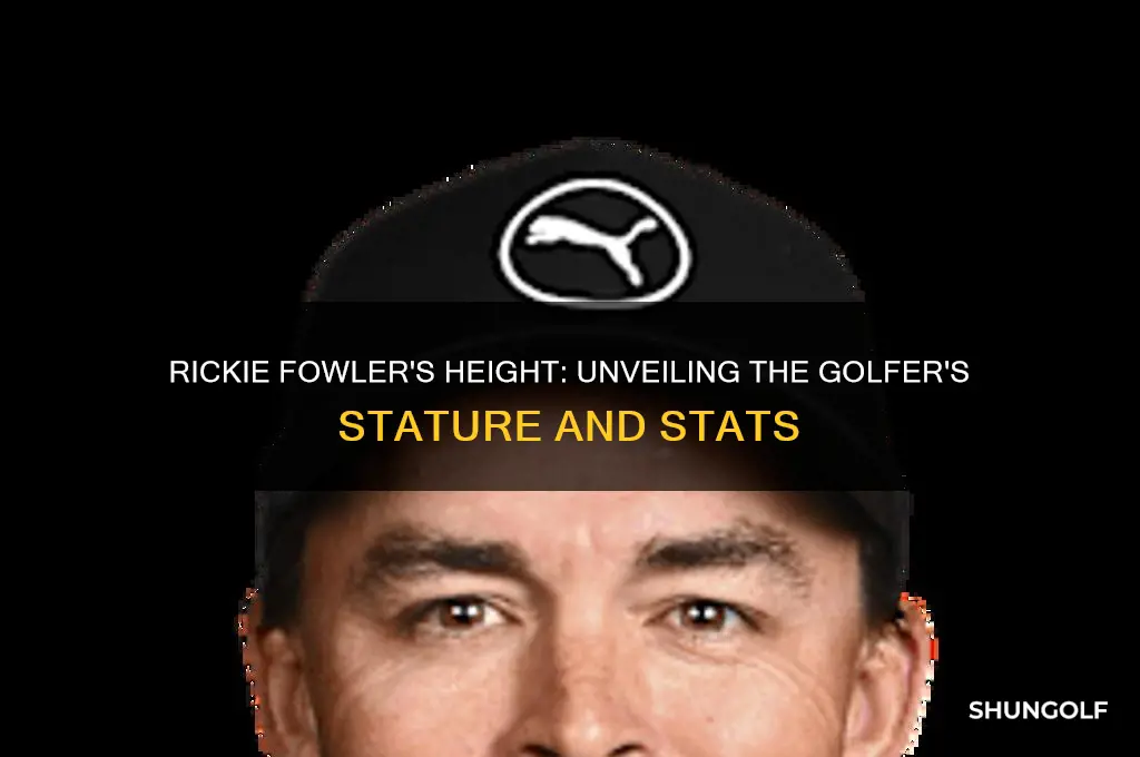 how tall is rickie fowler the golfer