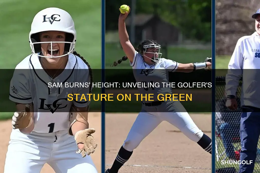 how tall is sam burns the golfer