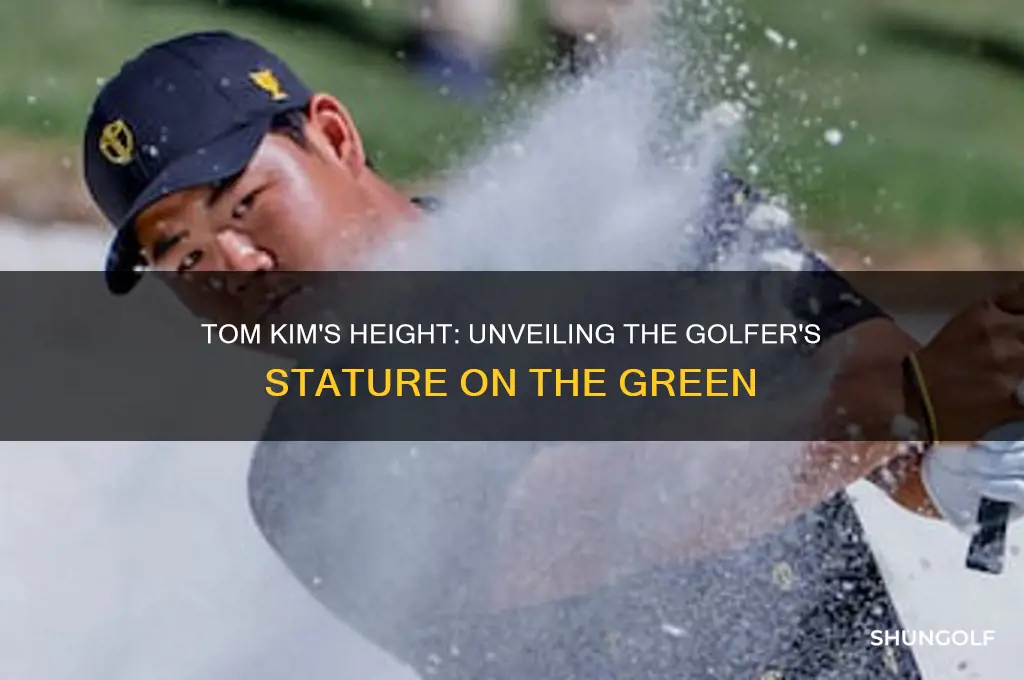 how tall is tom kim the golfer
