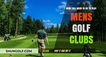 Ideal Height for Men's Golf Clubs: Finding the Perfect Fit