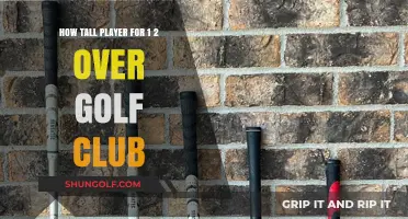 Ideal Height for Golfers Using a 1-2 Over Golf Club