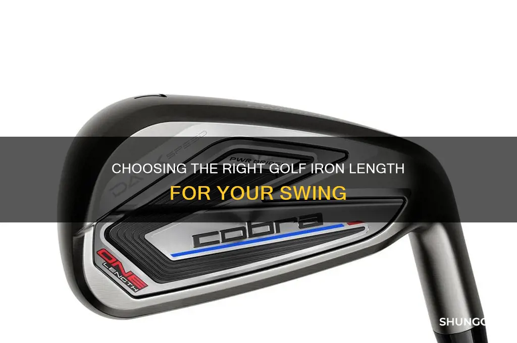 how tall should golf irons be