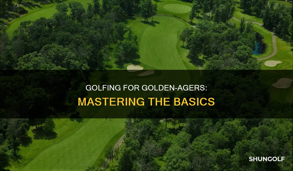 how teach older people golf