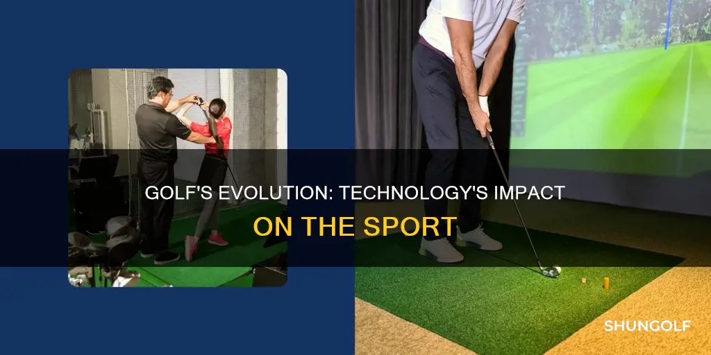 how technology changed golf