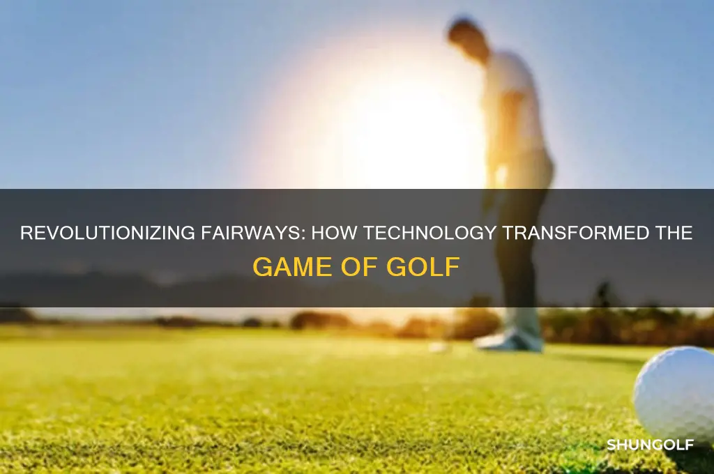 how technology has changed the game of golf