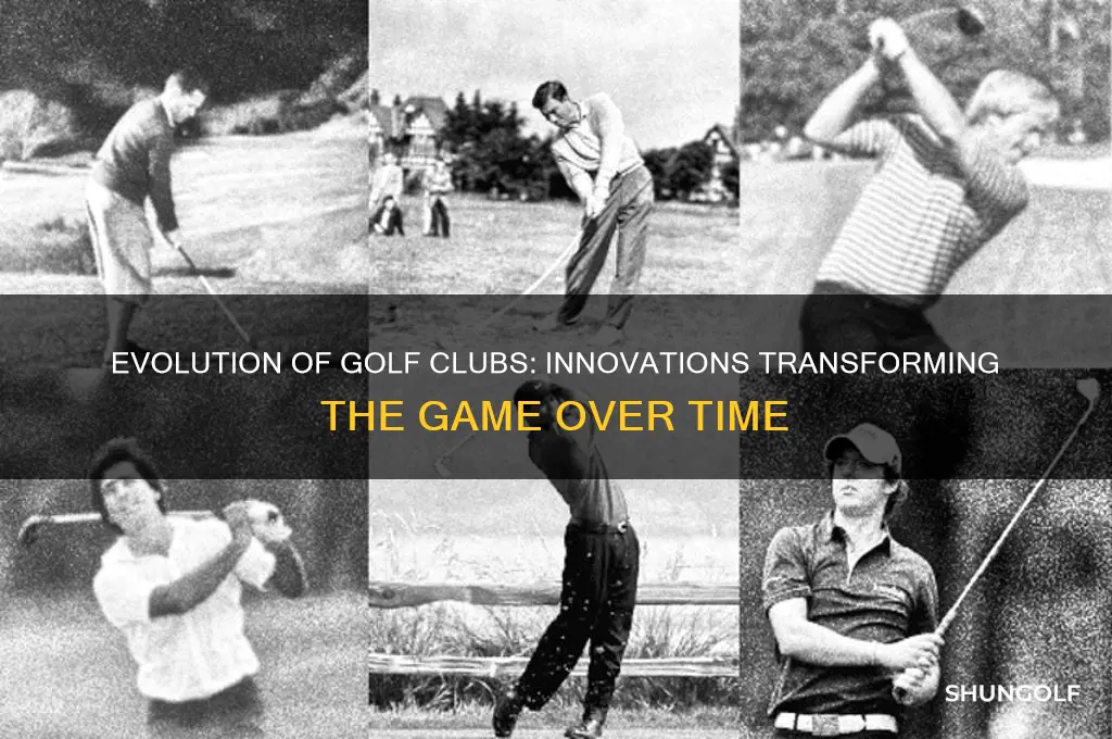 how the golf club has changed